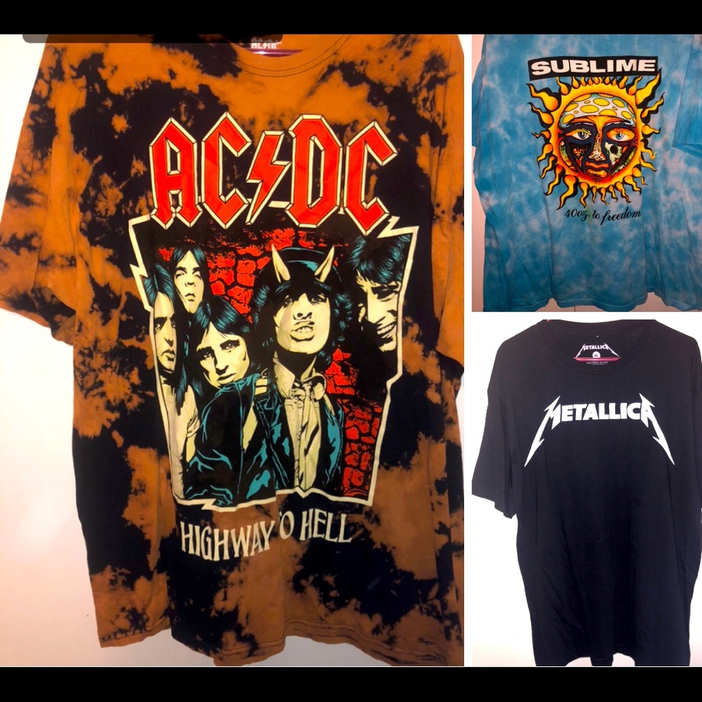 Band T-shirt bundle